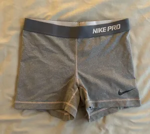 Nike Pro Gray Shorts Performance Fit thumbnail 1