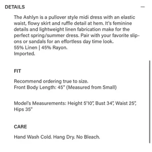 Rails Ashlyn sunset gradient smocked waist dress size small thumbnail 12