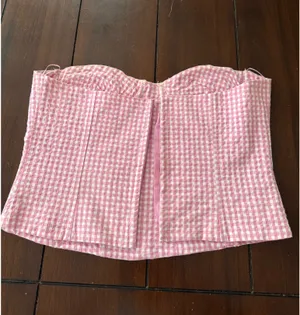 ZARA Gingham Top thumbnail 3