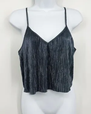 Victoria's Secret Blue Camisole Sleep Tank Top Size Medium thumbnail 1
