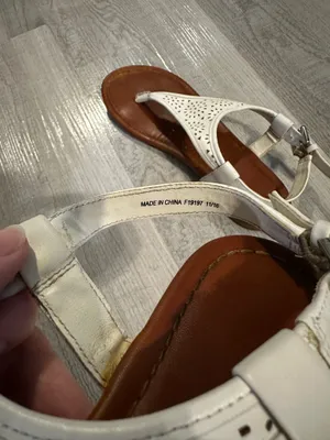 White Sandals Size 7 thumbnail 4