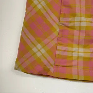 Urban Outfitters Pink & Green Plaid Mini School Girl Skirt Womens L Preppy Fall thumbnail 5