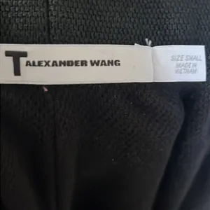 T Alexander Wang black short mini skirt thumbnail 6