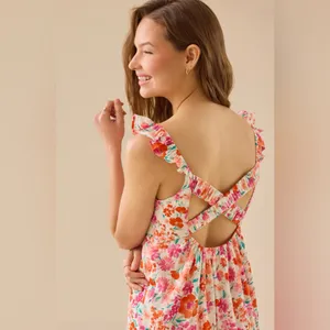 Altar’d State Lindy Floral Maxi Dress NWT thumbnail 6