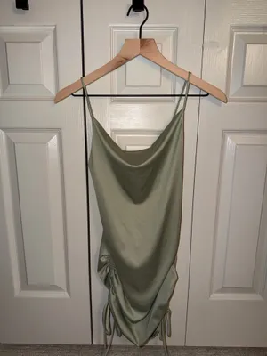 Sage Green Bodycon Dress thumbnail 2
