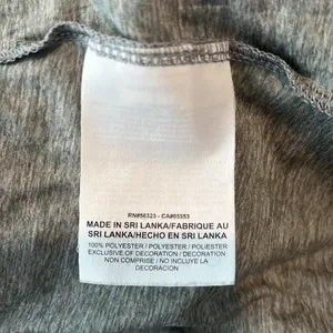 Nike Dri-Fit Tank Top Gray & Black Size Large thumbnail 8