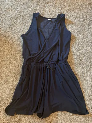 Navy Blue Old Navy Athletic Romper thumbnail 2