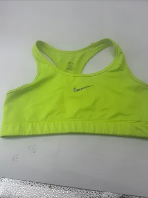 Nike Neon Lime Racerback Sports Bra thumbnail 5