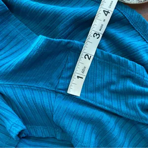 FP Movement Blissed Out Romper size medium in teal‎ Blue summer spring vacation thumbnail 7