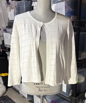 Danny and Nicole Open Sweater - Size XL thumbnail 1