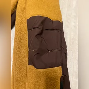 Free People Movement Hit the Slopes High Pile Fleece Snow Bibs Sz S thumbnail 6