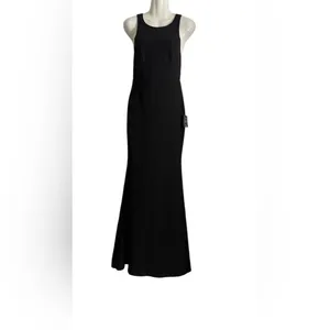Lulu's Classic Black Maxi Dress thumbnail 6