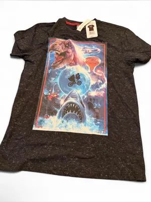 Universal Graphic Movie Tee Black thumbnail 1