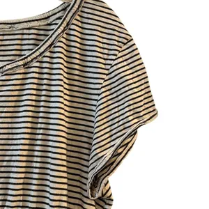 Divided Women's Size 12 Black &‎ White Striped Short Sleeve Dress thumbnail 7