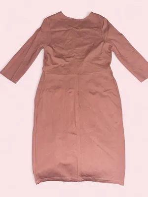 Maternity Women's Dusty Rose Sheath Dress thumbnail 2