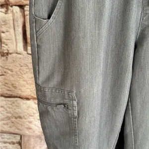 FIGS tactical collection size small heathers grey Jogger scrubs Pants no flaws thumbnail 3