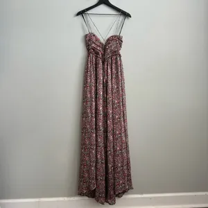 NEW For Love & Lemons Joelle Floral Maxi Dress M thumbnail 8