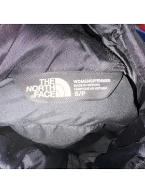 The North Face 550 Down Fill Black Chevron Puffer Vest - Women's Small thumbnail 5