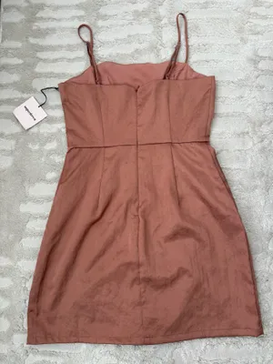 Super down rust mini dress thumbnail 2