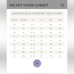 Savage x Fenty Velvet Vixen Corset in Honeycomb - S thumbnail 5