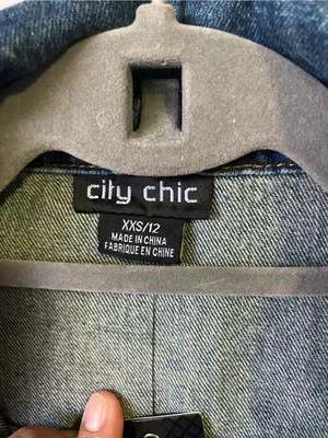 City Chic Classic Blue Denim Jacket thumbnail 4