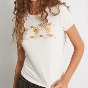 PacSun Vintage inspired strawberry shortcake graphic babe tee cotton thumbnail 1