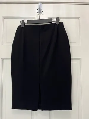 Express Black Stretchy Mini Pencil Skirt - Size Small thumbnail 6