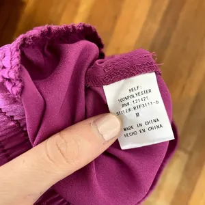 Ellis One purple elastic waist lightweight shorts casual comfortable‎ lingerie thumbnail 4