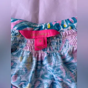 Lilly Pulitzer Pink and Blue Patterned Top thumbnail 8