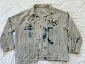 Cowboy Stars Denim Jean Jacket thumbnail 1
