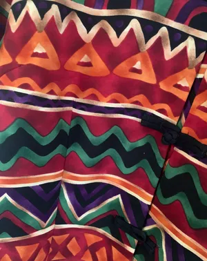 J. Stevens by Carol Eacritor Aztec Print Blouse thumbnail 2