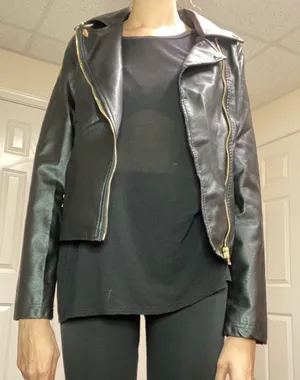 Missguided TALL faux Leather Jacket thumbnail 7