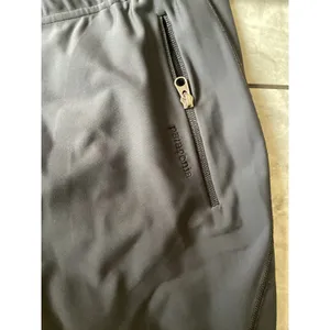 Patagonia Womens Gray Tapered Hiking Athletic Pants Sz M Drawstring Zip Pockets thumbnail 2