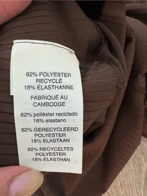 Vuori Brand New Women’s Inversion Ribbed Legging In Java Medium thumbnail 12