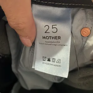 MOTHER‎ The Looker Crop On the Edge Jeans Sz 25 thumbnail 4