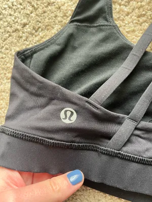 Lululemon Energy Sports Bra 4 Black thumbnail 3
