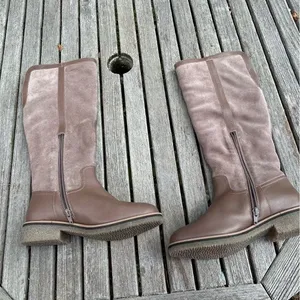 NWOT Charles David Taupe Over the Knee Boots‎ size 7 yarn boot thumbnail 8