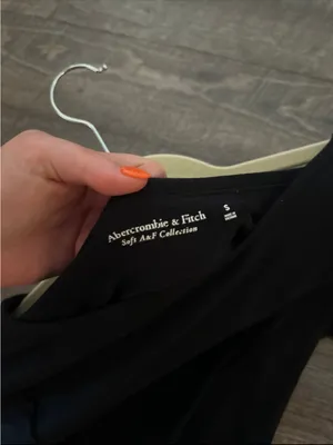 Abercrombie Black Short Sleeve Bodysuit thumbnail 3