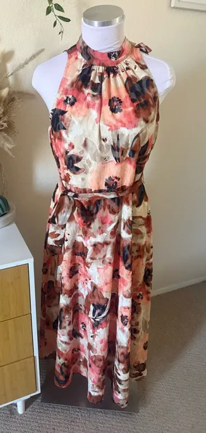 NWOT Anne Klein Halter Maxi dress thumbnail 1