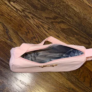 Pink Purse with gold bow detail thumbnail 4