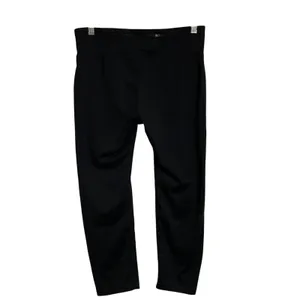 Nike Women Black Dri-FIT Running Crop Leggings Athletic Workout Fitness Pants M‎ thumbnail 6
