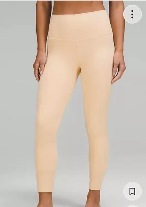 Lululemon butter yellow align  Leggings thumbnail 1
