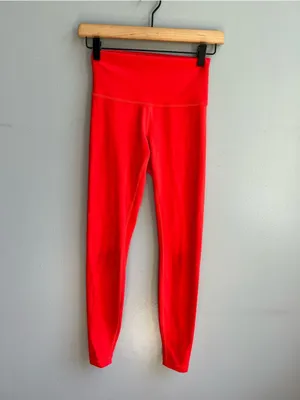 Lululemon Wunder Train High-Rise Tight 28" in Hot Heat Red Size 4 thumbnail 5