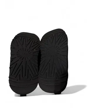 Tazz UGG Platform Slippers Women’s 7 Black thumbnail 5