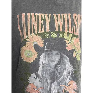 Lainey Wilson Bell Bottom Country Tour Graphic XL Western Cowgirl Boho T Shirt thumbnail 3