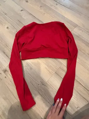 Garage Cropped Long Sleeve Top thumbnail 3