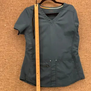 Scrubstar‎ Scrub Top Teal Small thumbnail 8