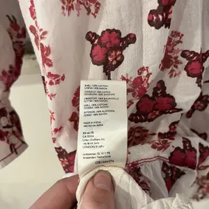 Free People Womens Dress Sz M Pink Camella Mini Floral Cottagecore‎ Prairie Boho thumbnail 9