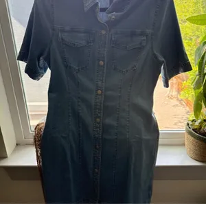 Madewell Denim Boxy Shirtdress thumbnail 5