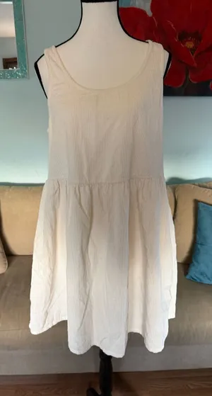 American Eagle AE Corduroy Babydoll Mini Dress w/ Pockets Medium - Sold out thumbnail 1